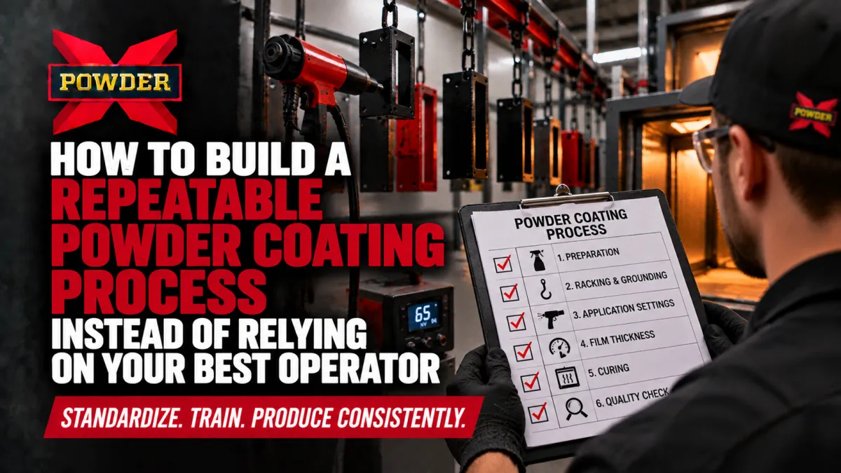 How to Build a Repeatable Powder Coating Process | Powder-X