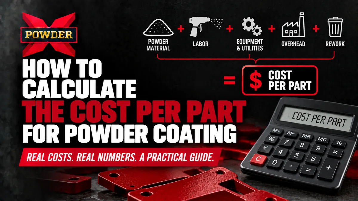 How to Calculate Powder Coating Cost Per Part | Powder-X