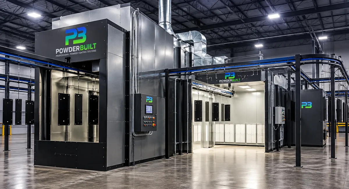 Turnkey Automated Powder Coating Lines
