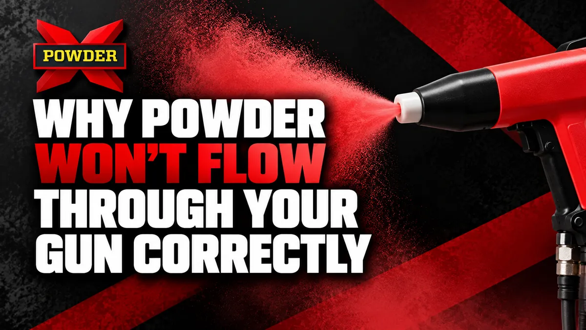 Powder Coating Gun Not Spraying Properly? 7 Fixes | Powder-X