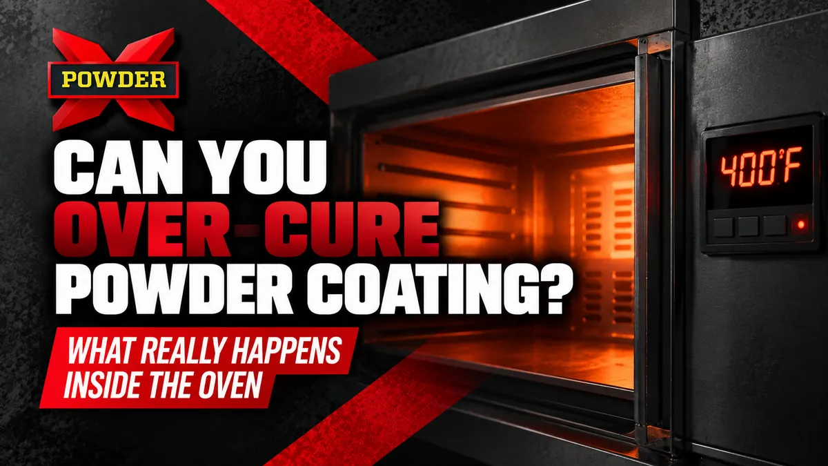 Can You Over-Cure Powder Coating? Signs & Fixes | Powder-X