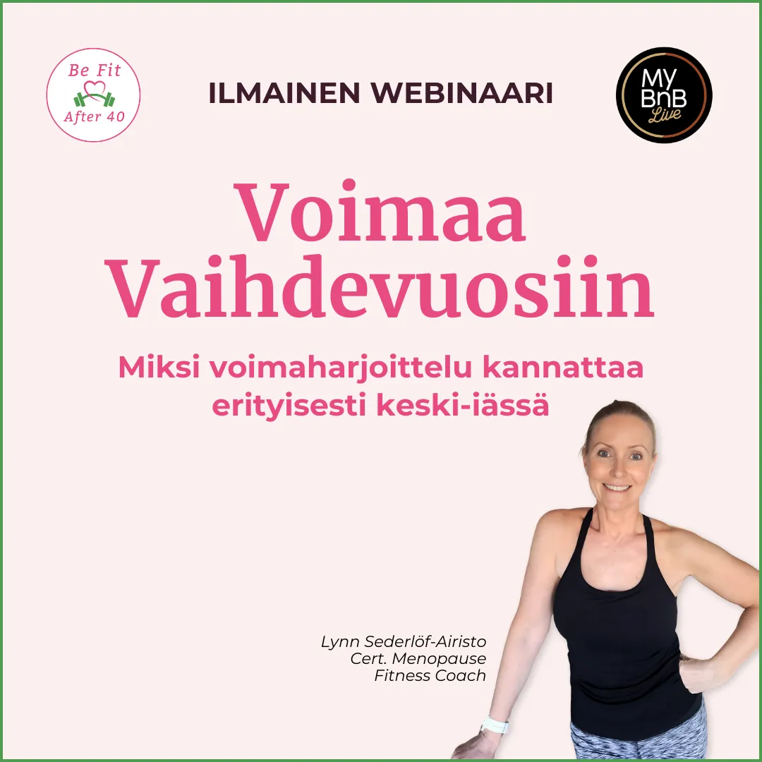 Voimaa Vaihdevuosiin Webinaari