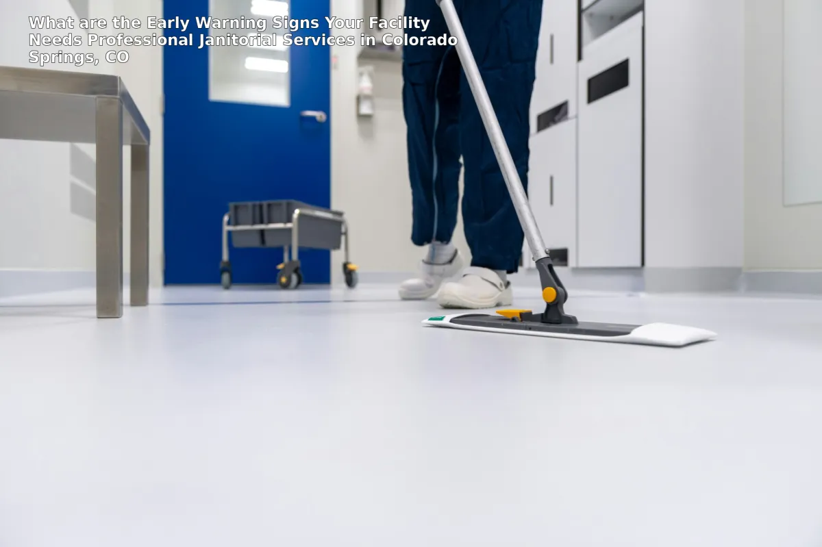 Early Signs You Need Janitorial Services