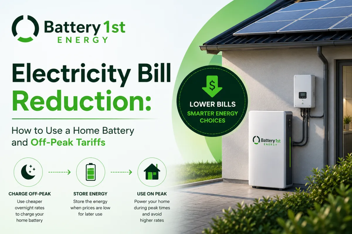 How to Use a Home Battery and Off-Peak Tariffs 