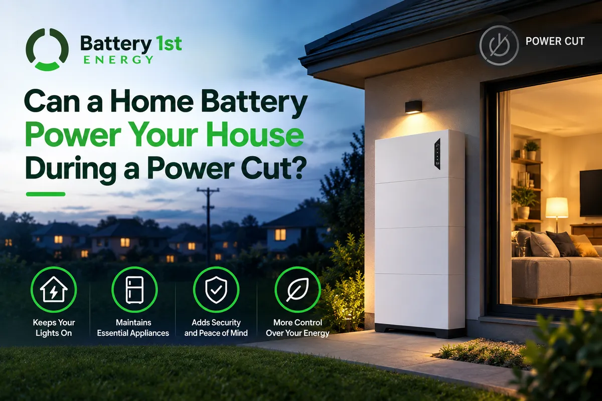 Battery Power Your House During a Power Cut