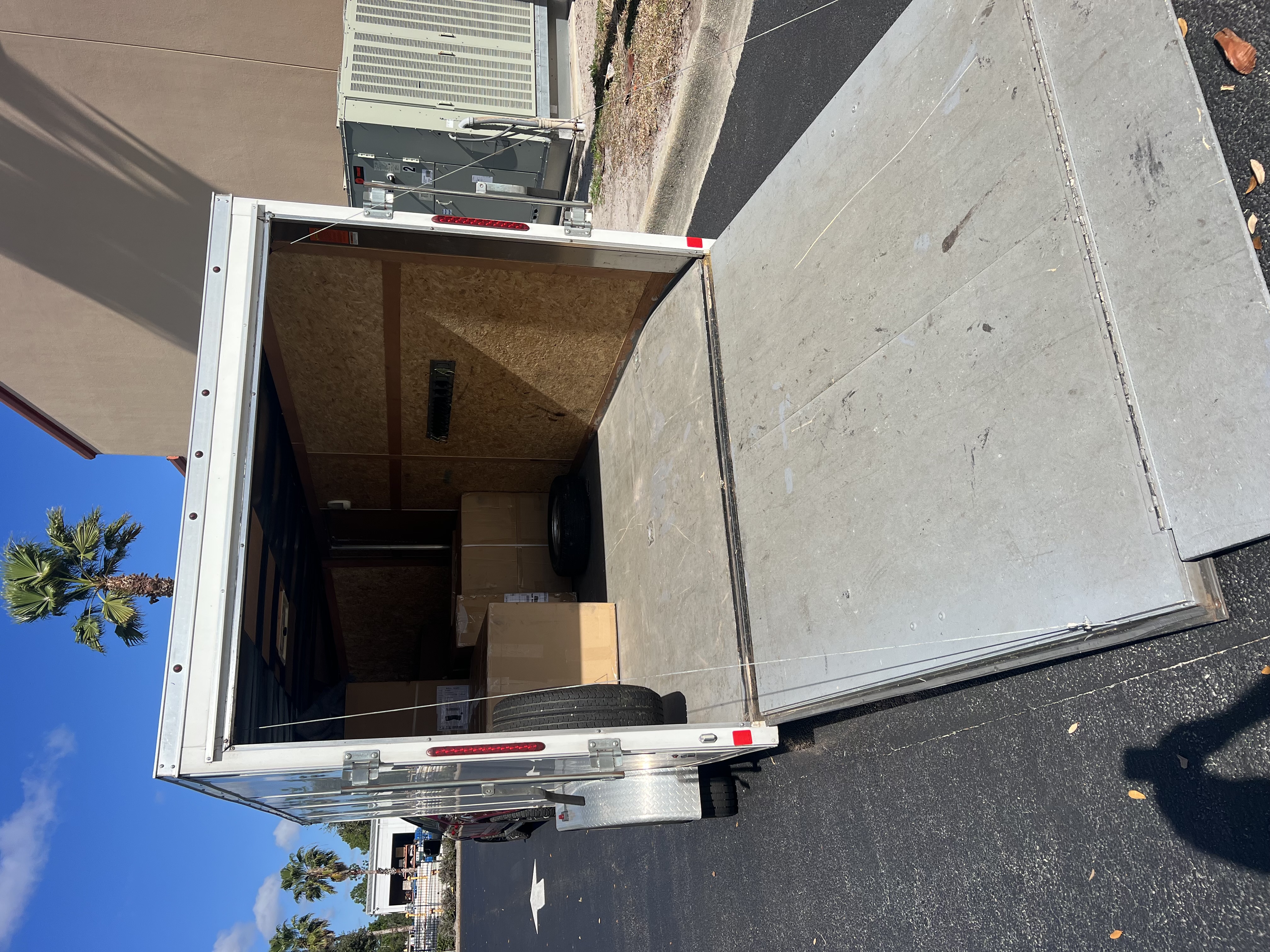 7x16 Enclosed Trailer