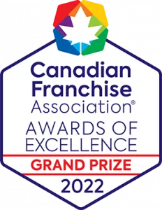 EverLine Coatings Canadian Franchise Association 2022 Awards Of Excellence Grand Prize Award