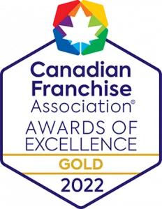 EverLine Coatings Canadian Franchise Association 2022 Awards Of Excellence Gold Award