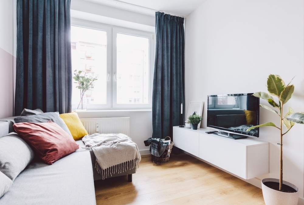 small clean apartment