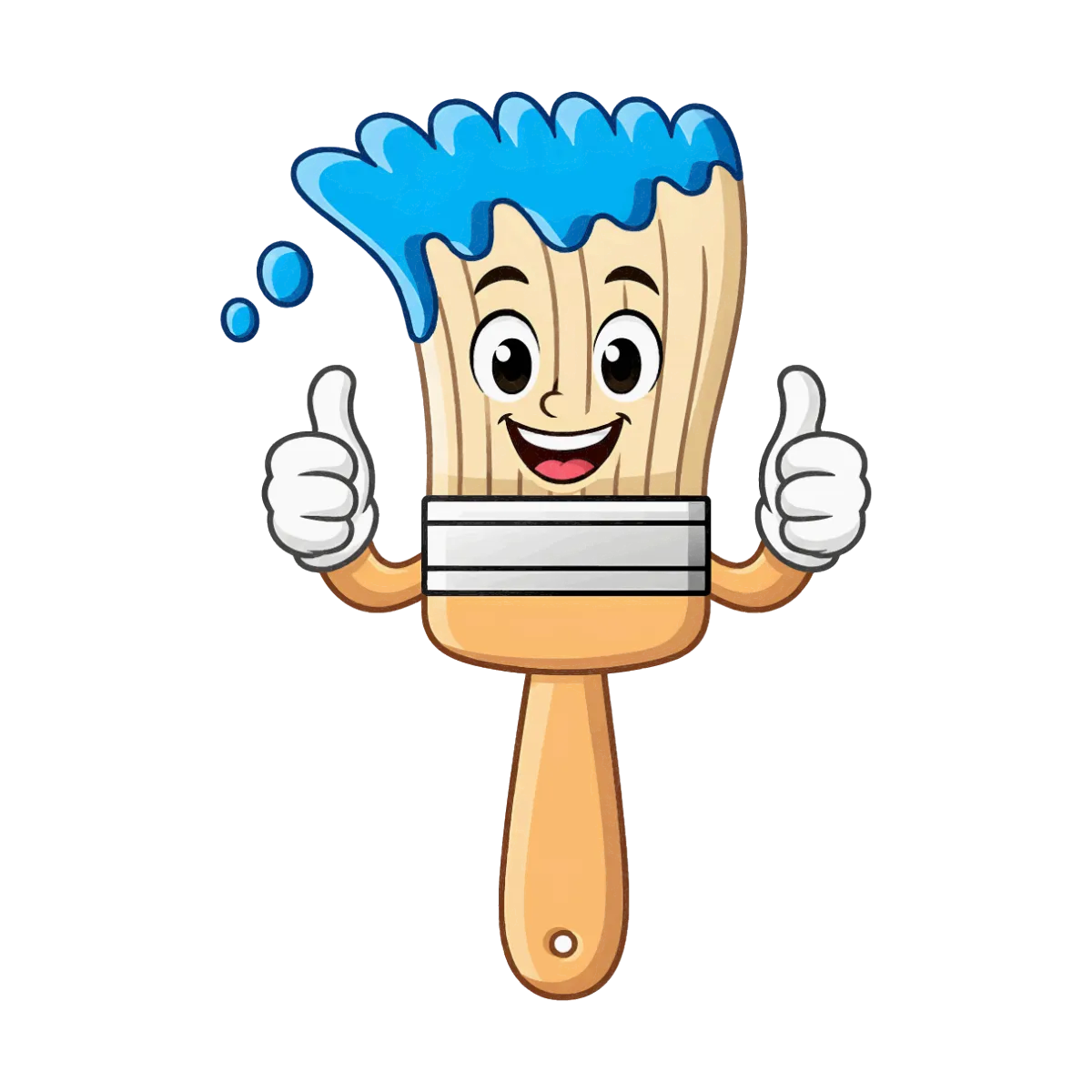 Buddy the Brush mascot