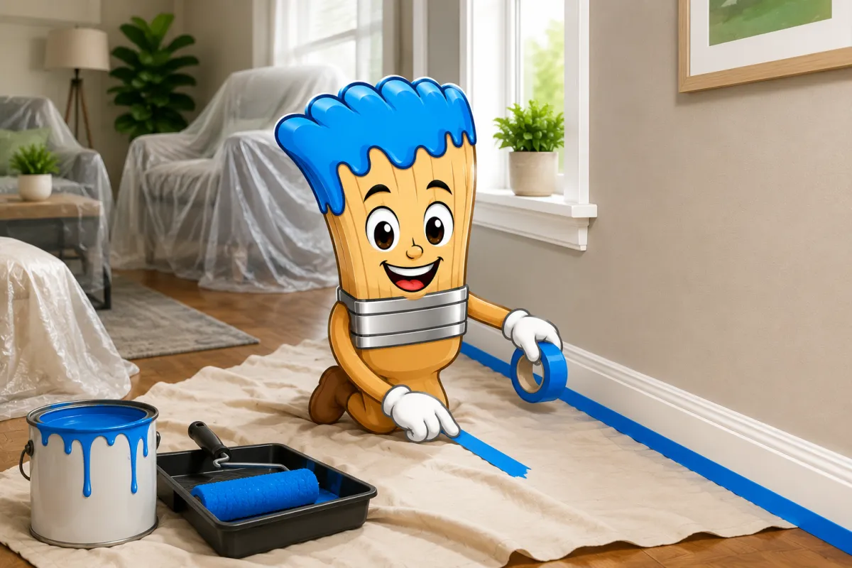 Buddy the Brush mascot
