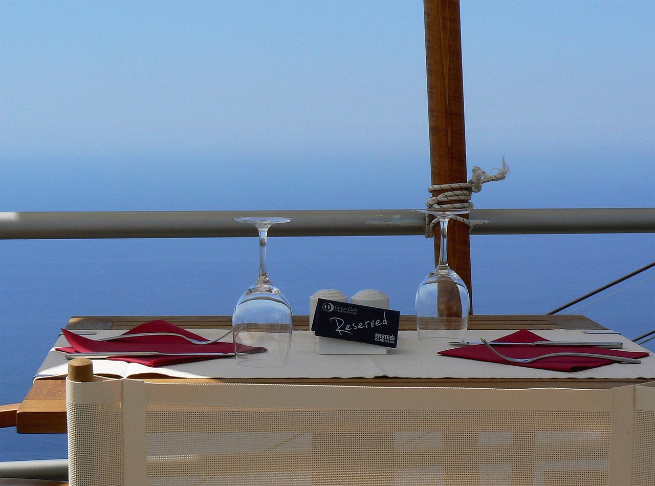 event catering table