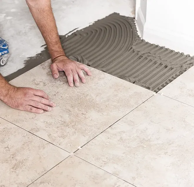 Gray block privacy wall constructed by Mundo Landscaping in Tucson, AZ — strong, clean, and long-lasting masonry installation.
