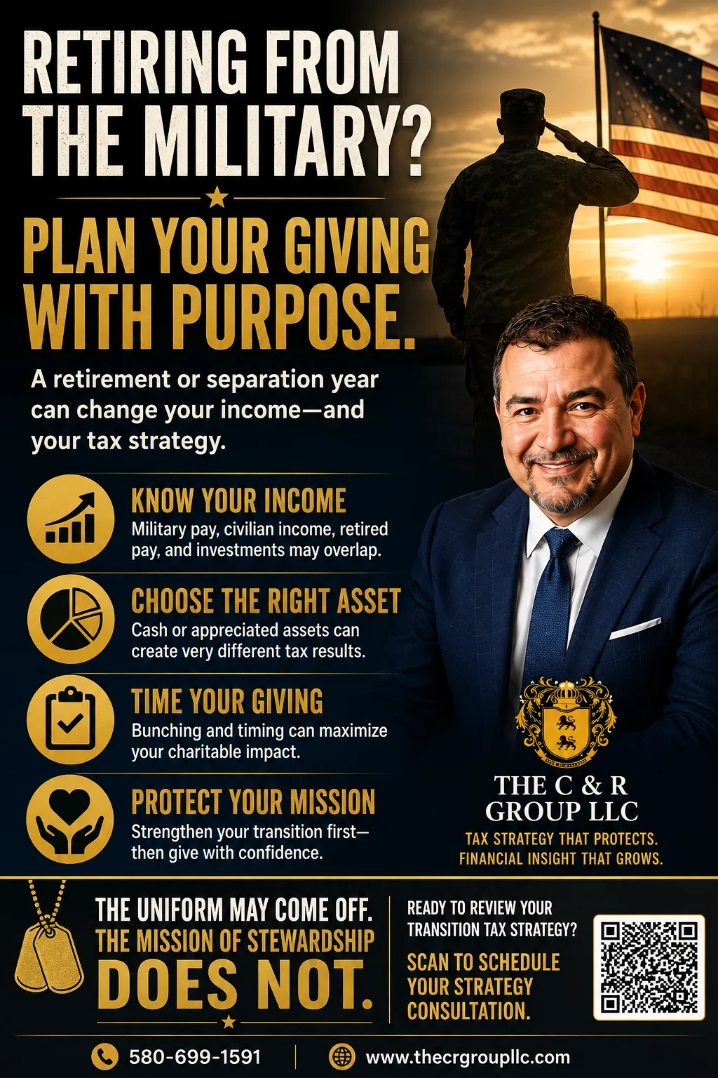 military-retirement-separation-charitable-planning-2026