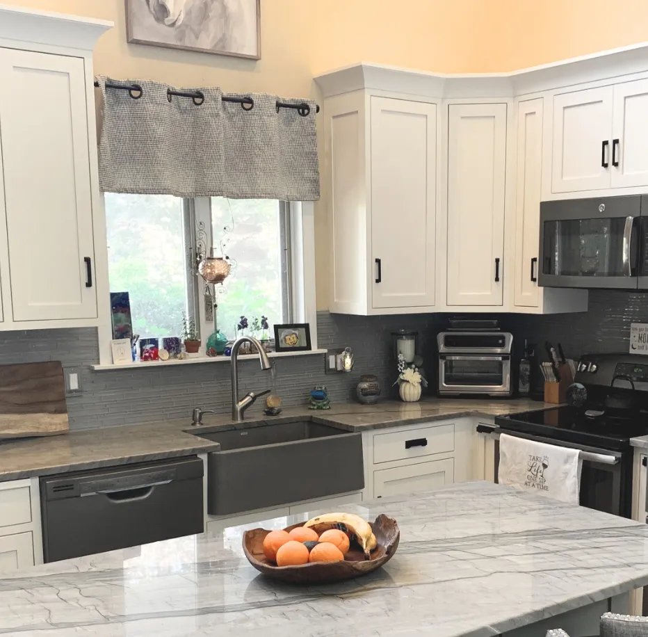 modern kitchen installation in vernon