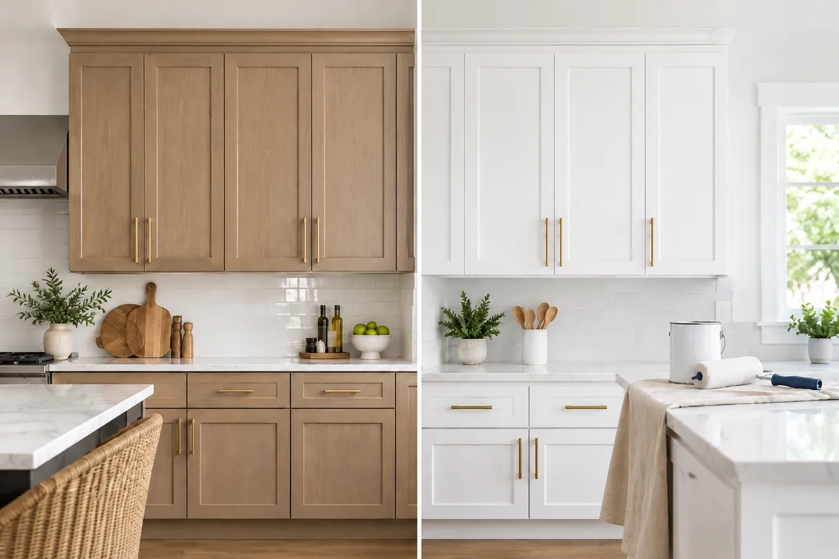Cabinet Refacing vs. Redooring: What Is the Difference?
