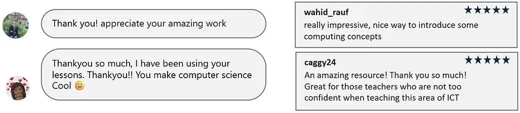 Algorithms Lesson testimonials