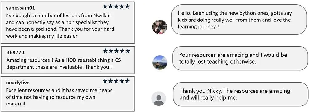JUMP123 Computer Teacher Testimonials