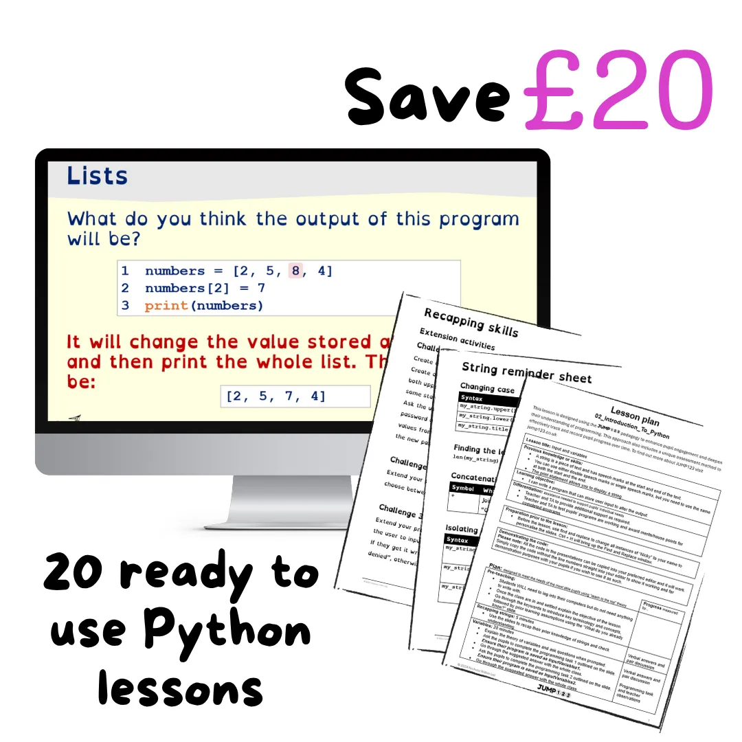 20 Great Python lessons and save £20