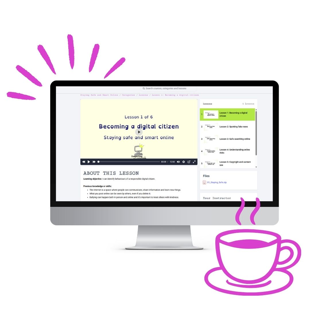 Computing classroom teacher lesson Plans and more