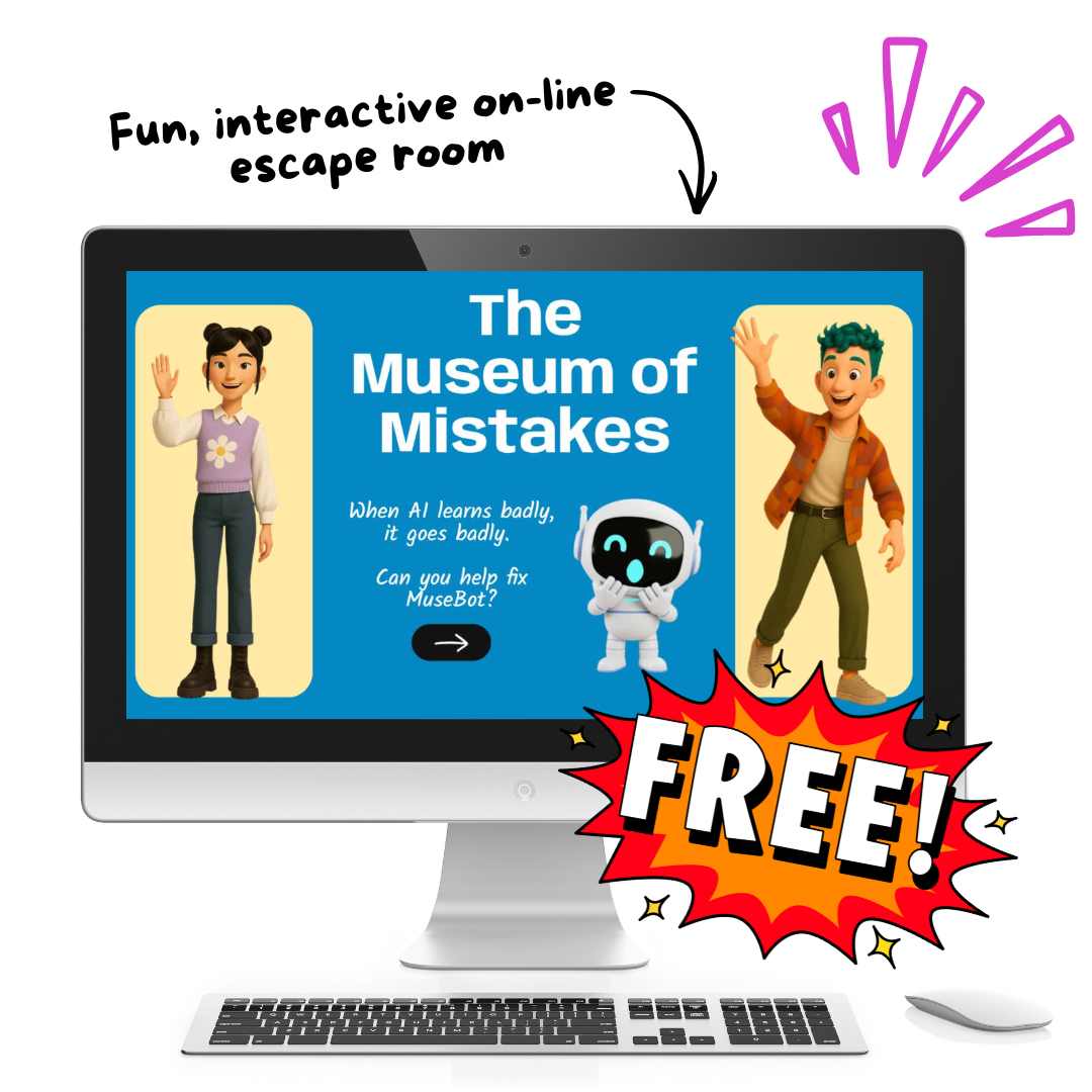 Fun, interactive online AI escape room