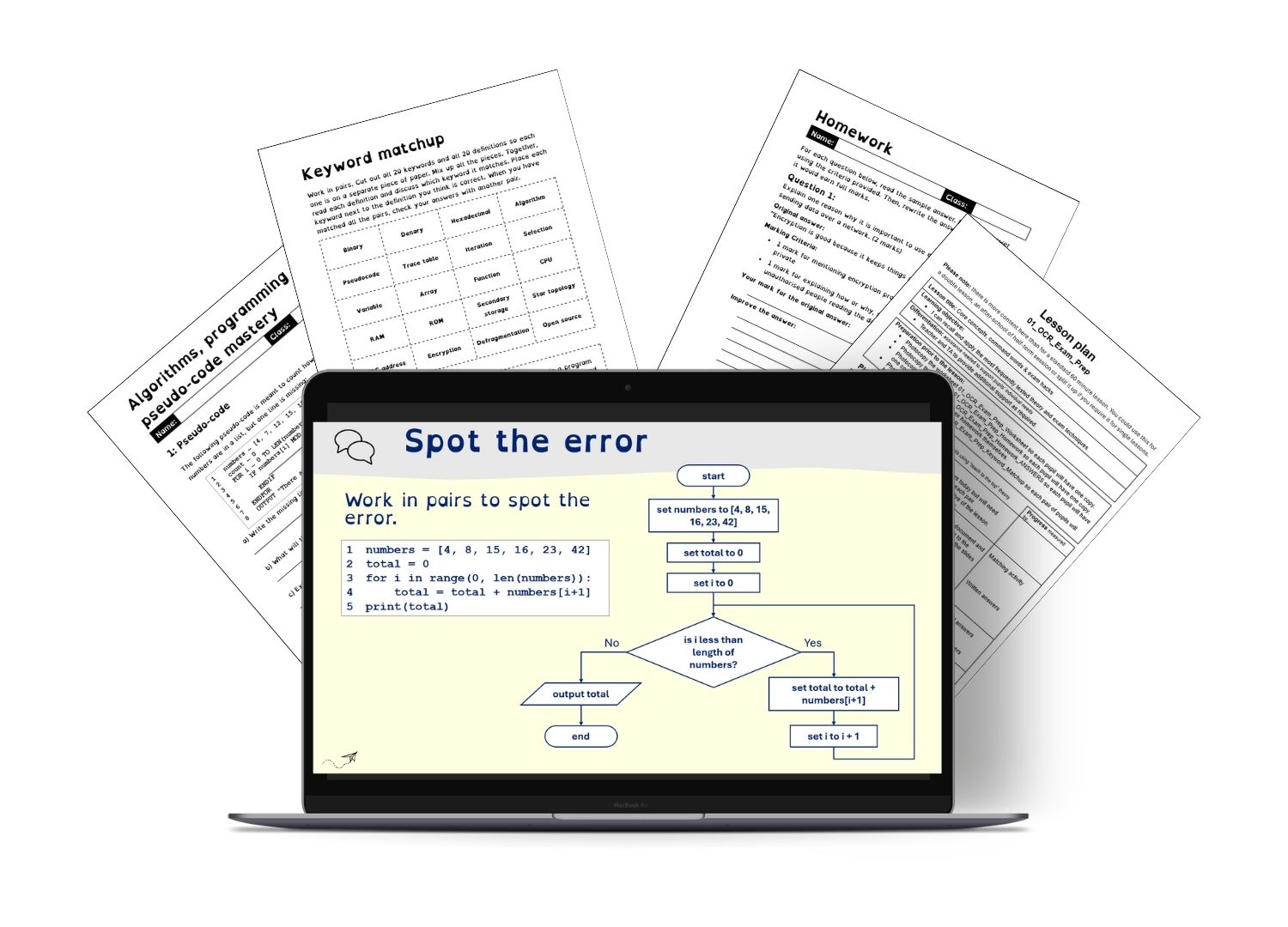 OCR GCSE computer science  Revision lessons