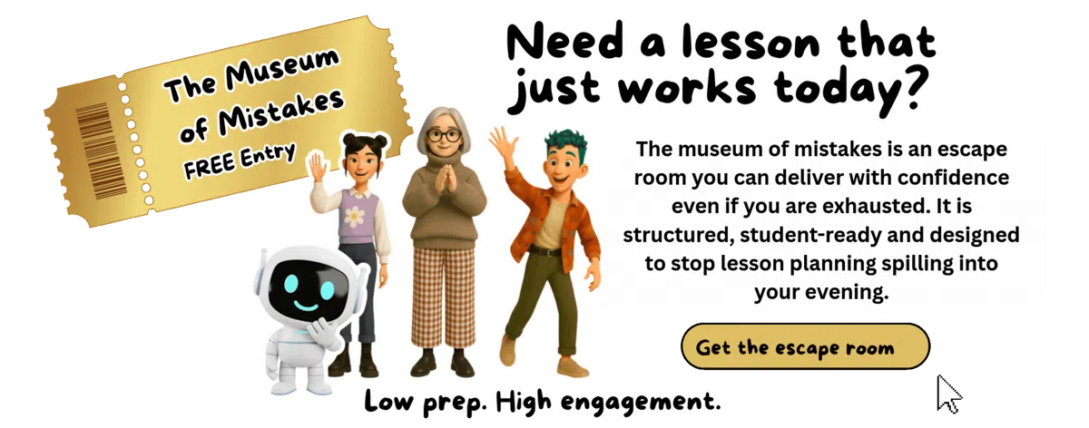 AI Escape Room The Museum of Mistakes