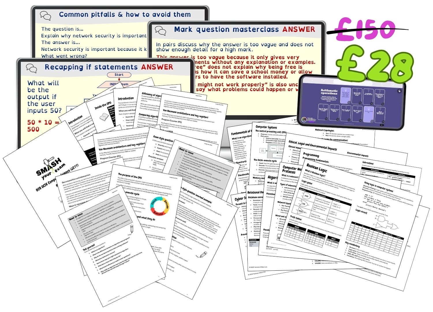 Huge Computer Science Revision Bundle