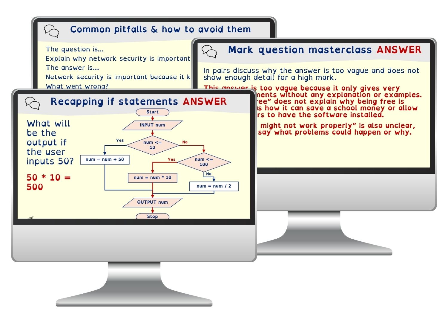 3 double revision lessons