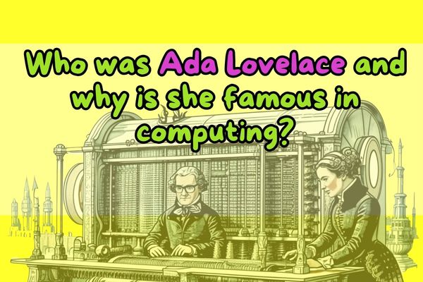 Who was Ada Lovelace and why is she famous in computing?