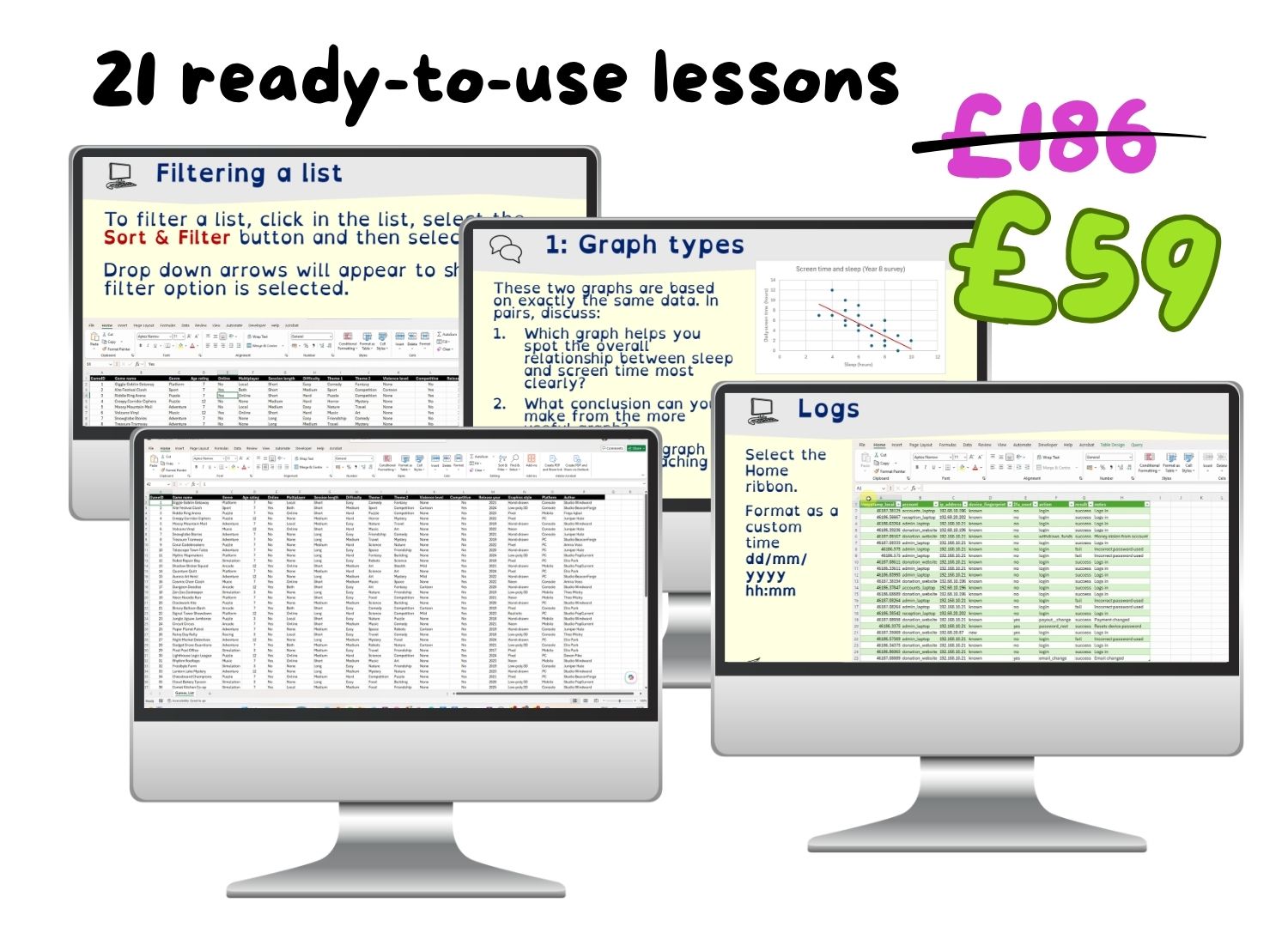 Huge cybersecurity lesson bundle
