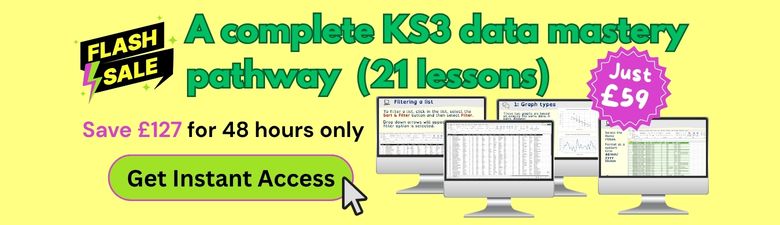 Flash Sale! 21 data mastery lessons for only £59