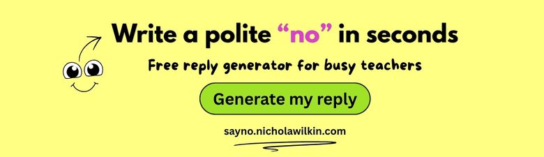 Write a polite No in seconds