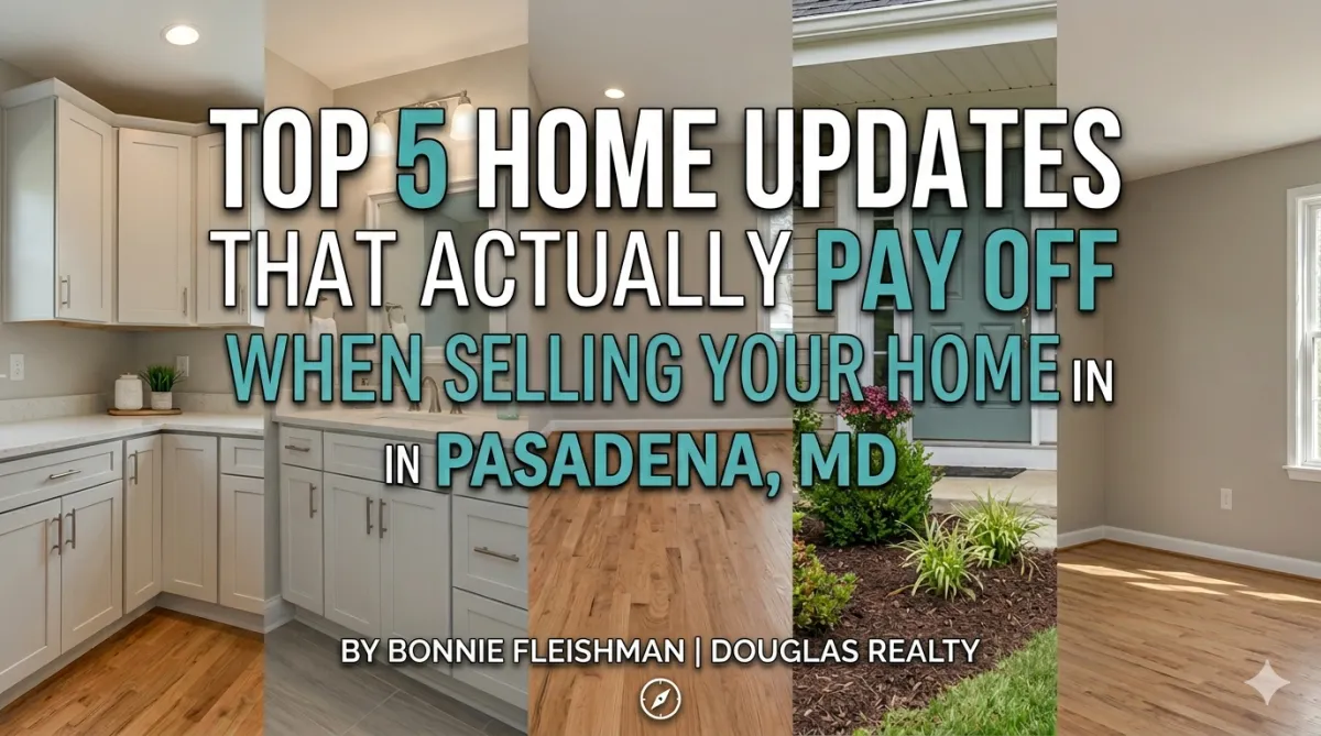 Top 5 Home Updates That Actually Pay Off When Selling Your Home in Pasadena, MD