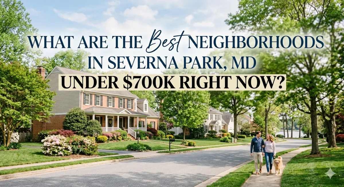 What Are the Best Neighborhoods in Severna Park, MD Under $700K Right Now?