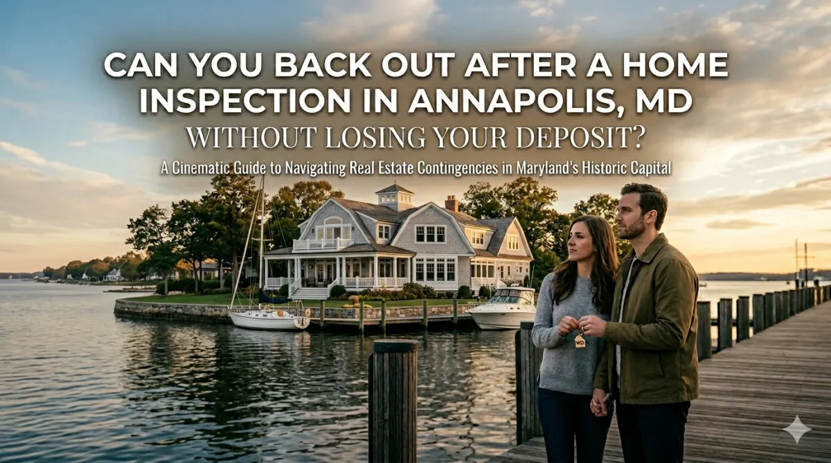 Can You Back Out After a Home Inspection in Annapolis, MD Without Losing Your Deposit?