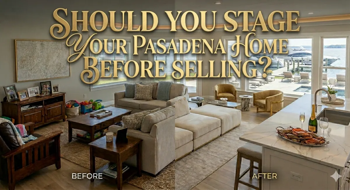 Should You Stage Your Home Before Selling in Pasadena, MD?