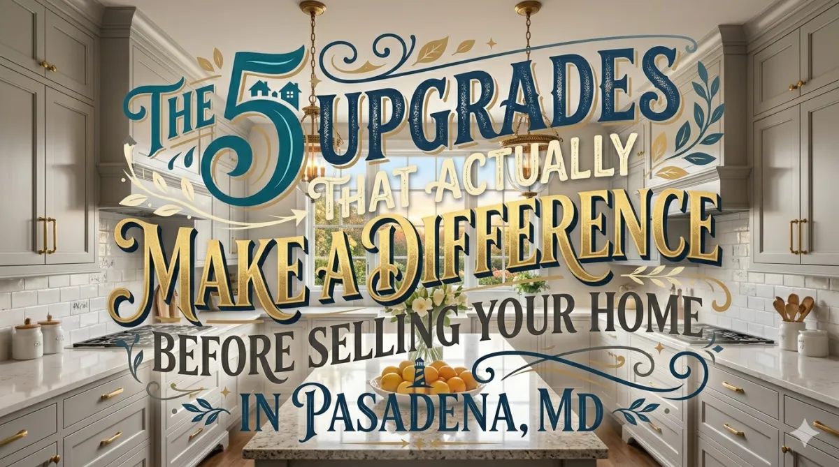 The 5 Upgrades That Actually Make a Difference Before Selling Your Home in Pasadena, MD
