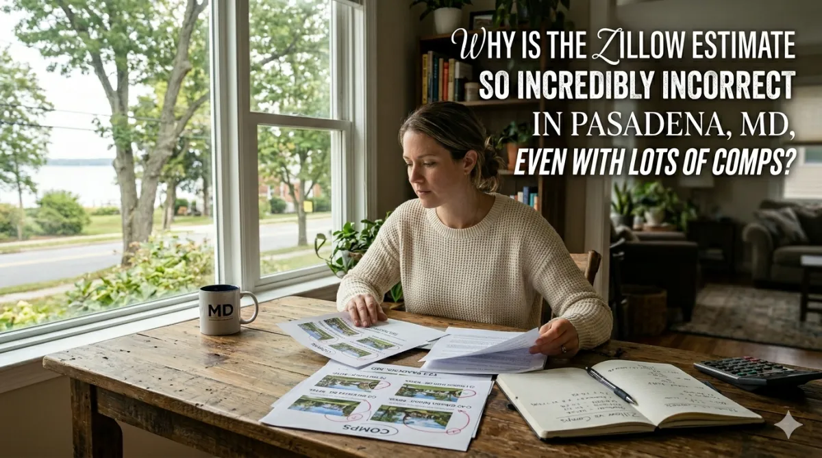 Why Is the Zillow Estimate So Incredibly Incorrect in Pasadena, MD, Even with Lots of Comps?