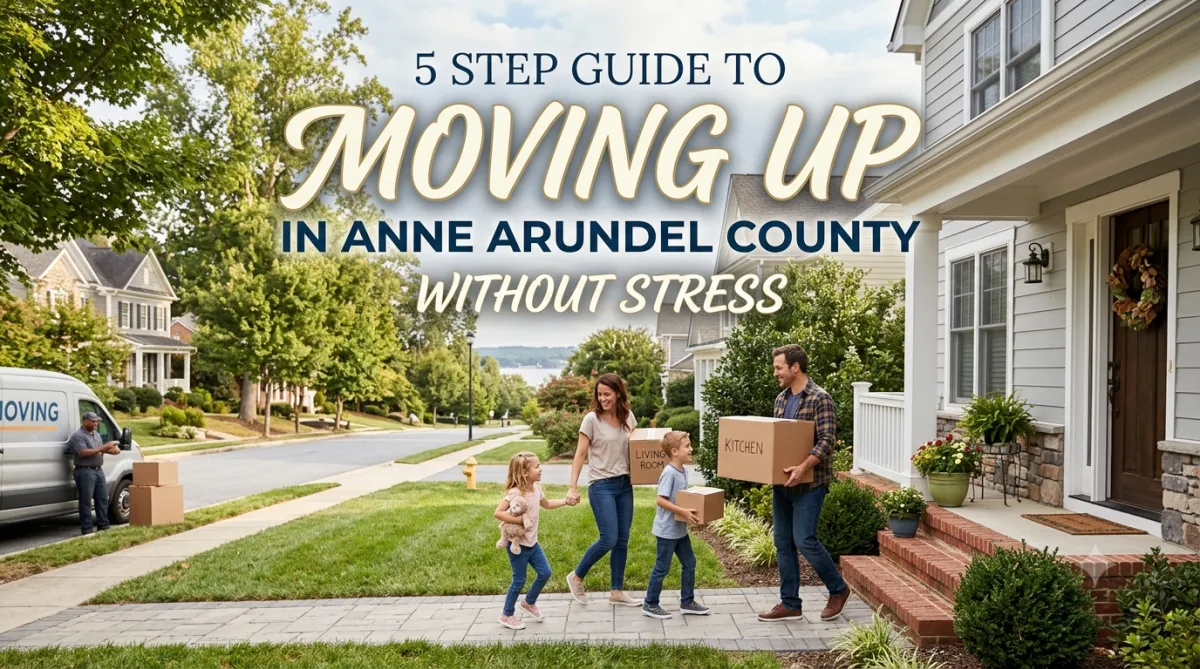 5 Step Guide to Moving Up in Anne Arundel County without Stress