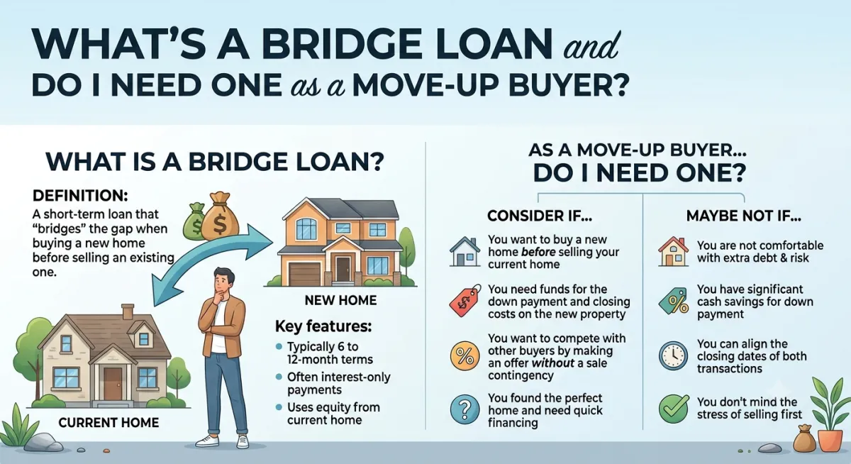 What's a Bridge Loan and Do I Need One as a Move-Up Buyer?