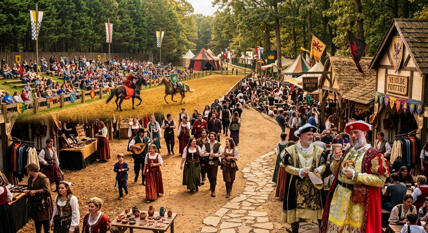 The Maryland Renaissance Festival: Crownsville's Biggest Weekend Tradition