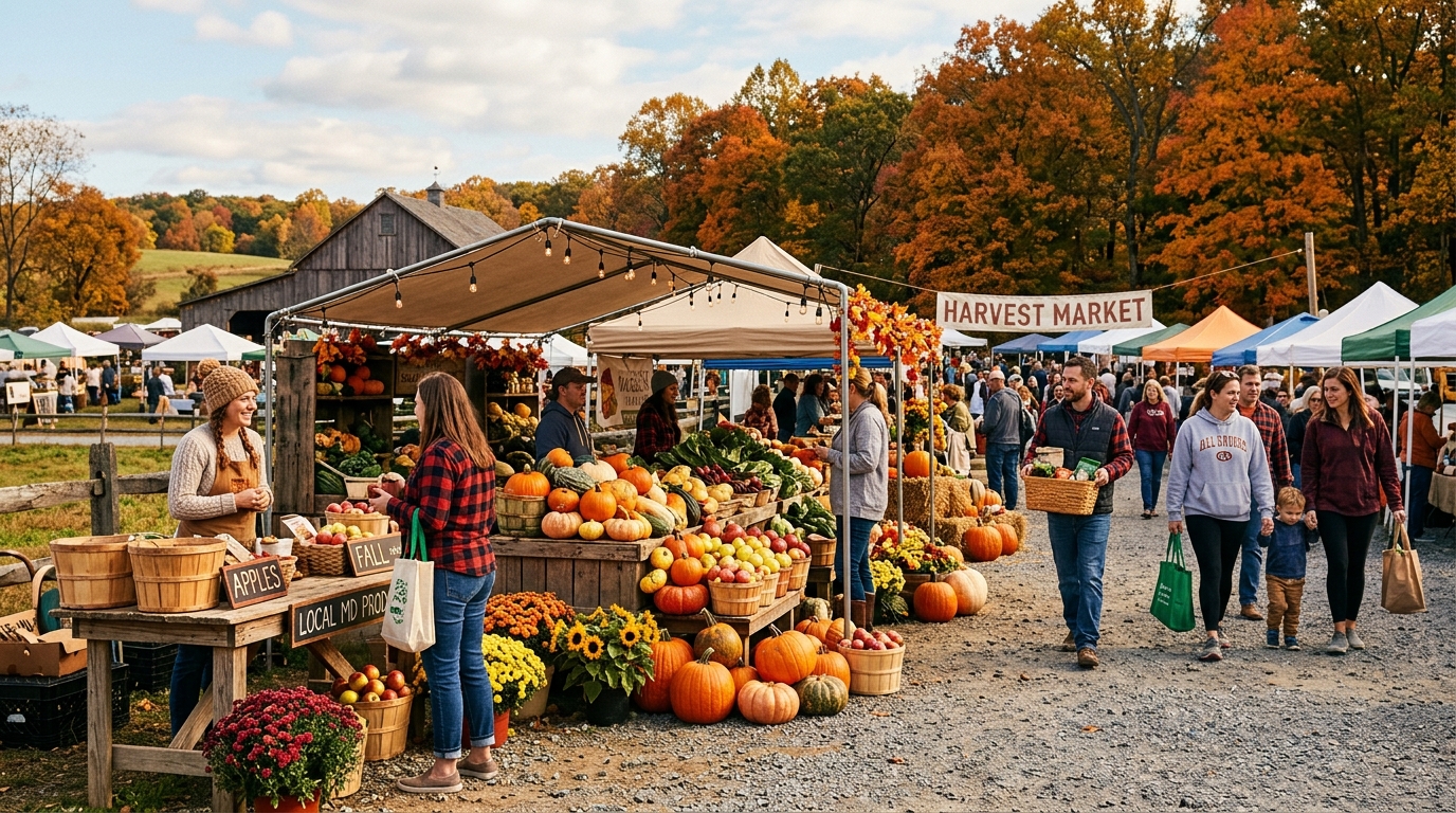 Anne Arundel County Fall Farmers Markets: Where Local Flavor Meets Chesapeake Living