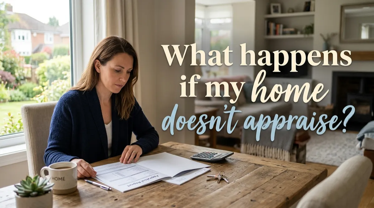 What Happens If My Home Doesn't Appraise?