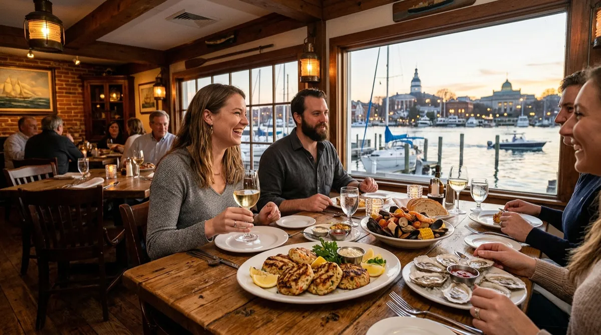 The Favorite Annapolis, Maryland Seafood Restaurants You Won't Want to Miss