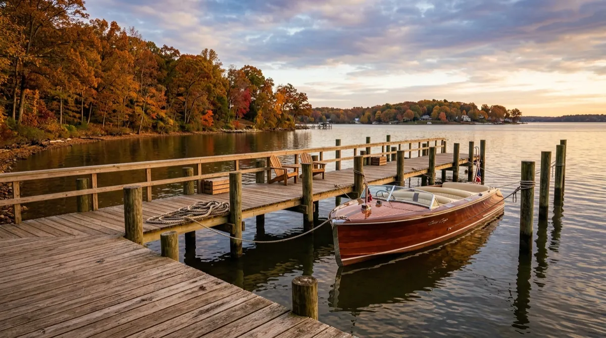 Maintaining Your Pier or Dock for Fall and Winter in Anne Arundel County, Maryland