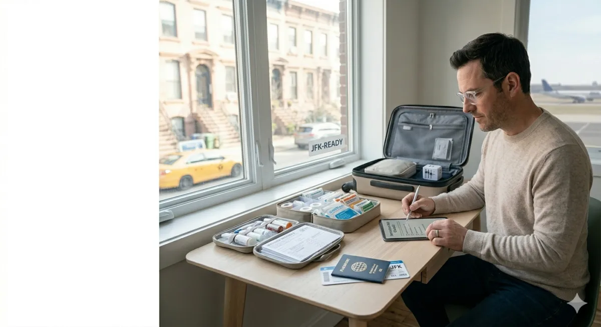 Traveling via JFK? Your Essential Global Travel Med Checklist | Crescent Pharmacy