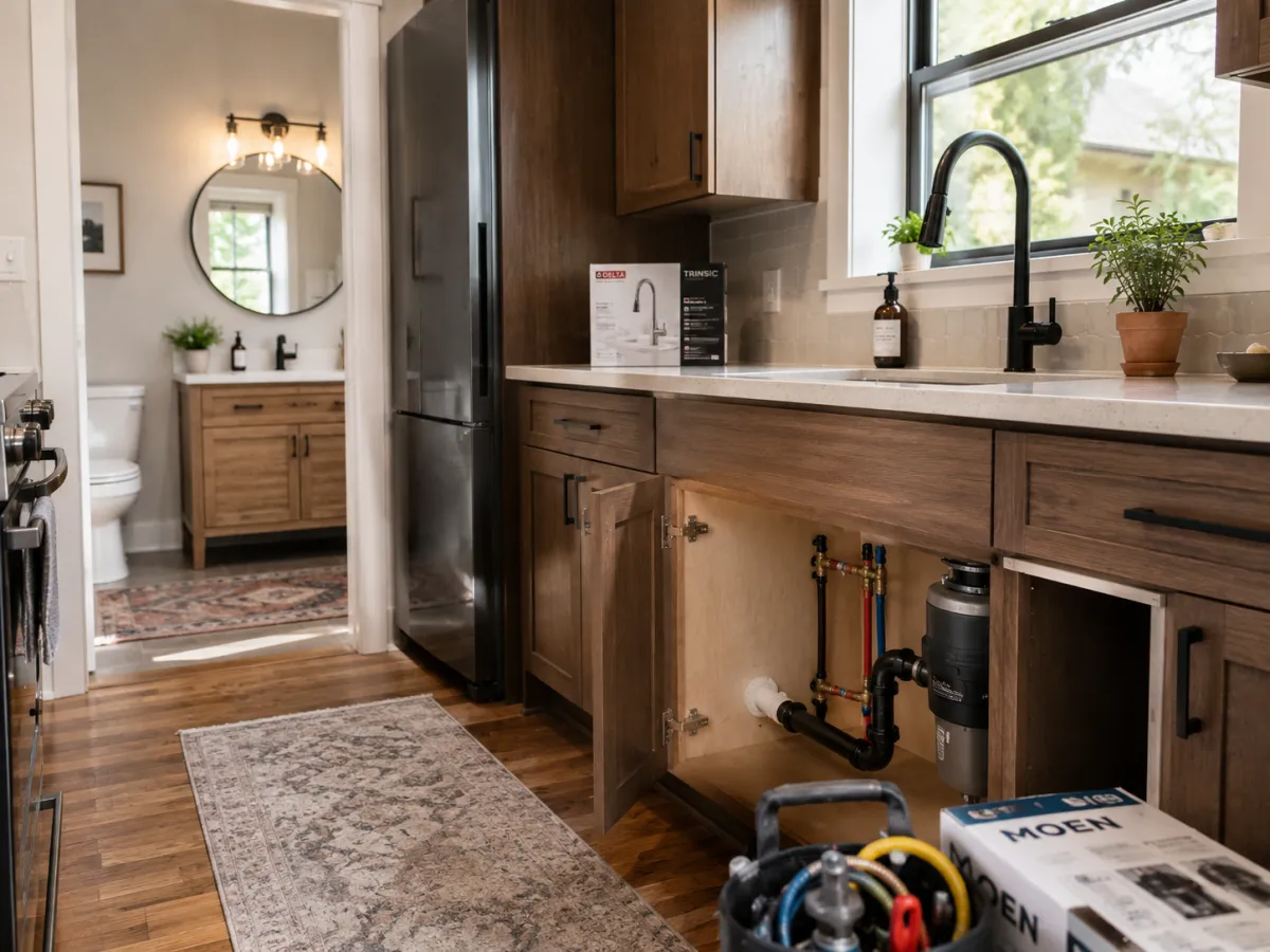 Bathroom and Kitchen Plumbing