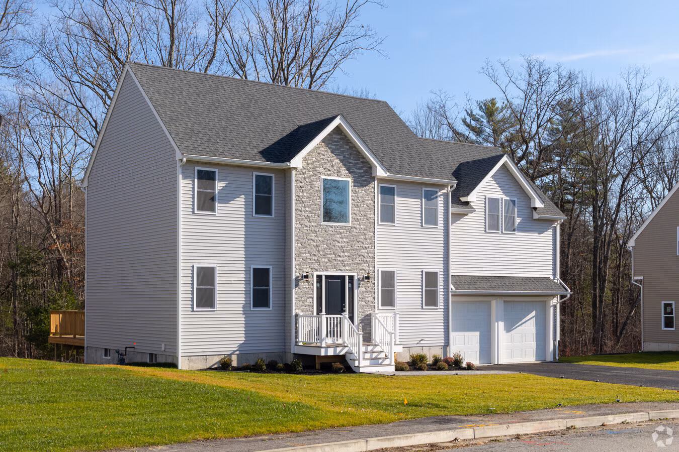 Composite deck in Montello neighborhood