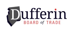 Official Logo of the Dufferin Board of Trade, indicating membership by real estate agency eXp Realty Brokerage / Flaherty Team